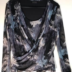 Tribal Camo Designs Stretch Cross Over Top M